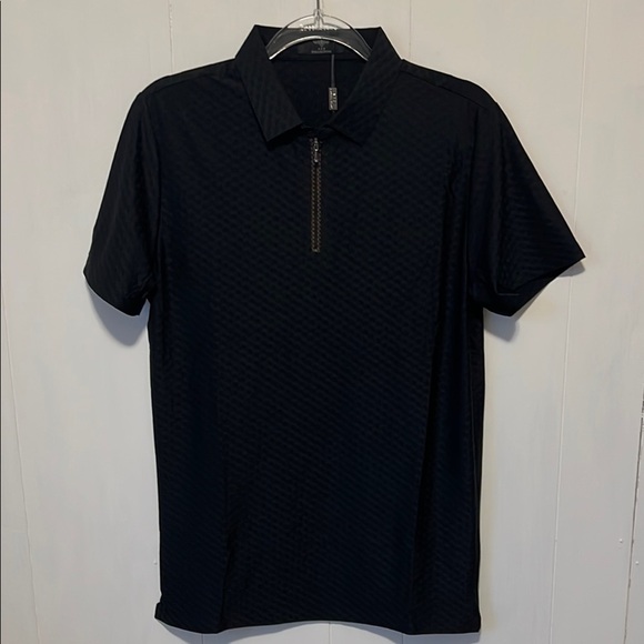 BNWT Men's Black Polo Shirt Size Small - Picture 1 of 8